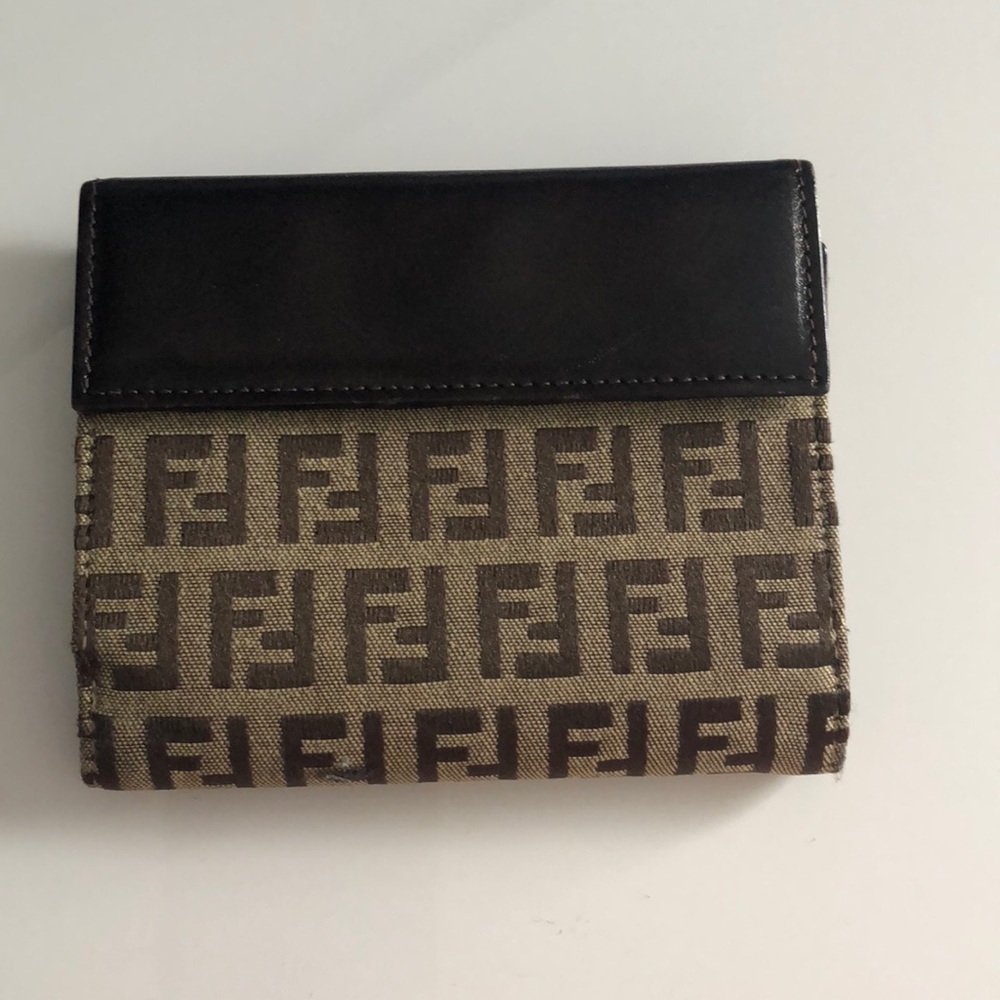 Fendi Brown Money Wallet